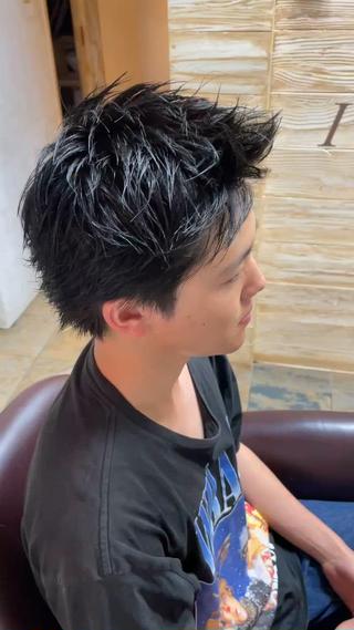 ショート メンズ 🌞メンズパーマ ONOE💈のヘアスタイル