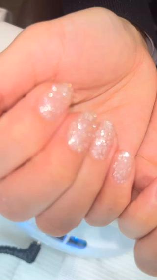 キラキラMAXフラッシュネイル