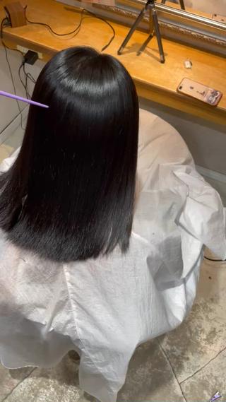 セミロング 🌈新宿縮毛矯正 No.1 SORAのヘアスタイル