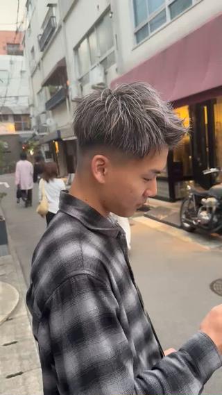 メンズ Riku/神戸 三宮/トレンドヘアのヘアスタイル