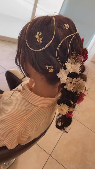 可愛い！モコモコ感多め！
あみ下ろしスタイル 