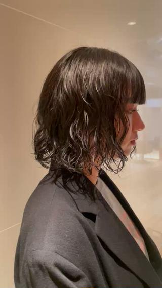 ミディアム レイヤー/艶髪 /chihiro🩰のヘアスタイル