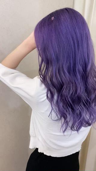 色落ち最強☆ブルーラベンダー☆