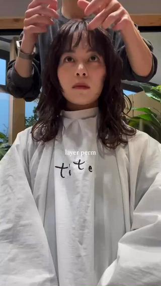 cut perm. 

はじめましての方も是非＾＾ 