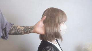 ショート カラー 安藤悠里/ハイトーン /デザインカラーのヘアスタイル