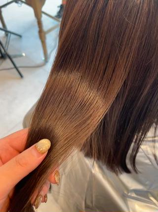 ミディアム cloe中目黒店所属・Cloe中目黒店 さなのヘアスタイル