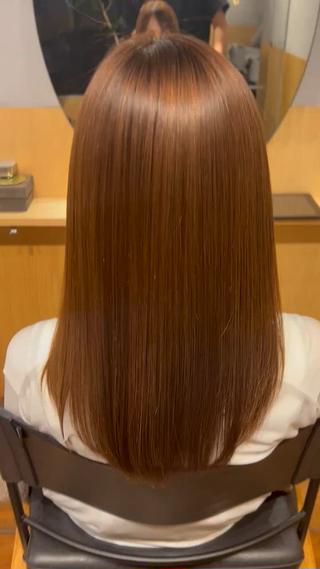 セミロング カラー パーマ 【美髪とカット】 AKIFUMIのヘアスタイル