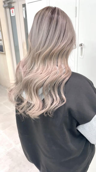 シャドウルーツで作るバレイヤージュ