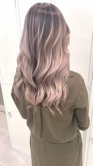 ロング カラー 奥山義進/大宮 /ダブルカラーのヘアスタイル