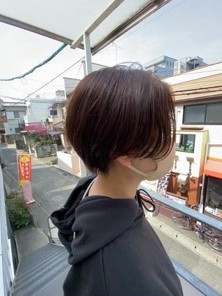 ショート カラー ショート✨美髪矯正✨ wasaiのヘアスタイル