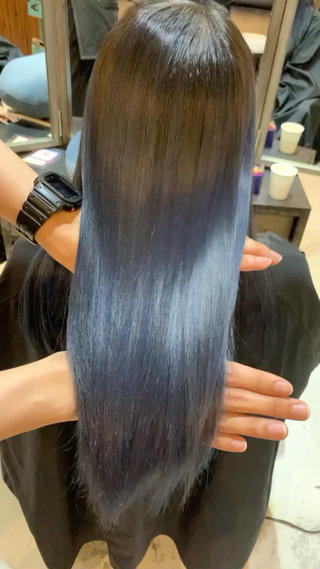 セミロング カラー BUENAVISTA/北谷所属・TAIKI 【髪質改善】🪞のヘアスタイル