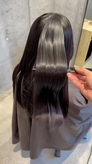 ロング 遠藤惟斗/自由が丘/ 透明感カラー/パーマのヘアスタイル