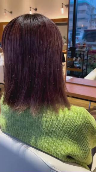 暖色から寒色へ!