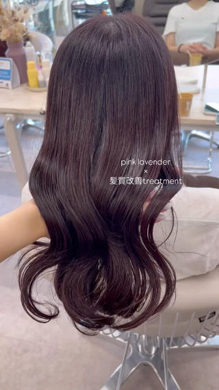 ロング カラー 美髪矯正/髪質改善/ 艶髪🤍伊藤梨紗のヘアスタイル