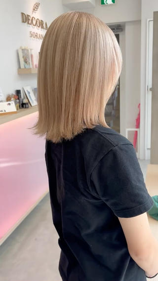 ショート カラー メンズカット ボブ/米崎駿也のヘアスタイル