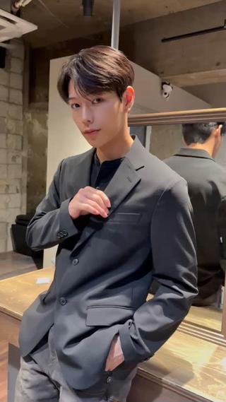 ニュアンスセンターパートダウンパーマ