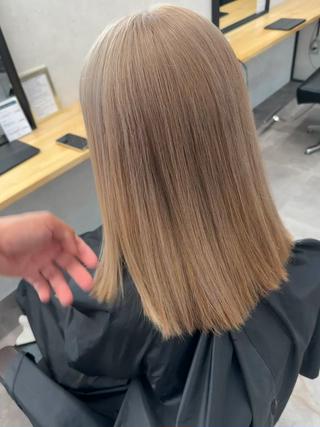 #ハイトーン #ミルクティーベージュ 