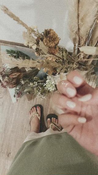 #ワンカラー#オフケア込み#夏休みネイル