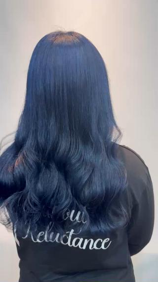 ネイビーブルーカラー