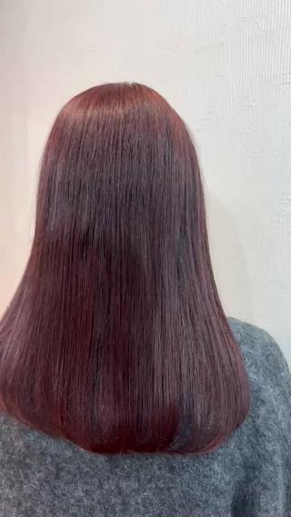 ピンクブラウンカラー