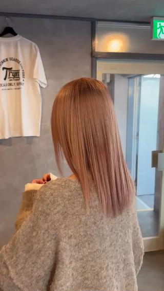 セミロング カラー 🫧trym 🫧鎌田凌太のヘアスタイル