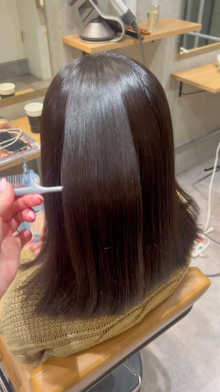 セミロング yuri/中目黒 /レイヤー/ボブのヘアスタイル