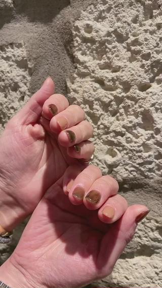 ショート めぐみのネイルサロン スタッフ練習のネイルデザイン