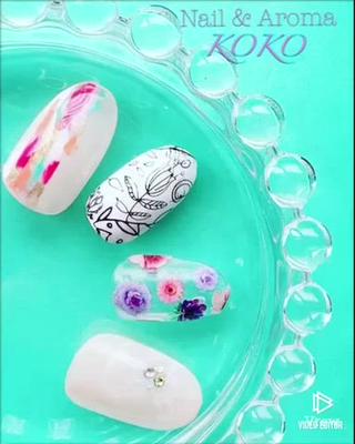 オフィスネイル／ナチュラルネイル ／シンプルネイル 