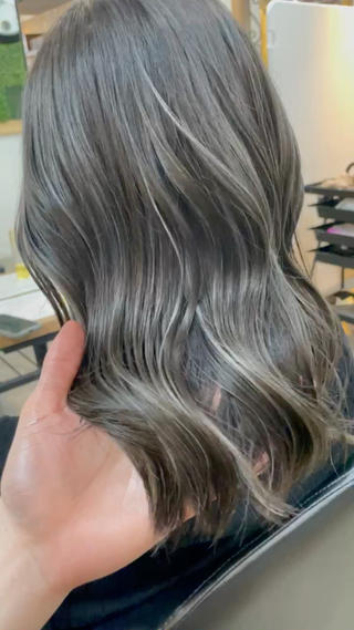 細めで沢山ハイライト 