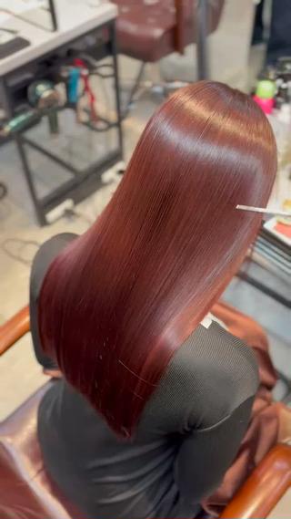 ロング ✨髪を傷ませない✨ 吉田ひじりのヘアスタイル