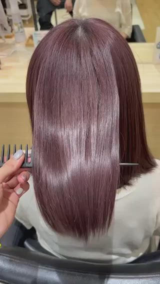 髪質改善カラー 