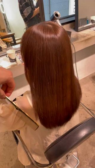 縮毛矯正3000円艶髪もちのいいストレート作ります！ 