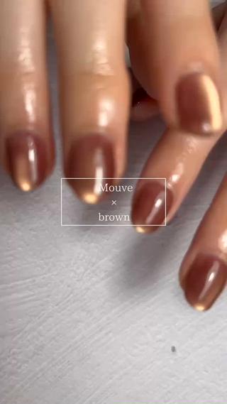 #マグネットネイル 