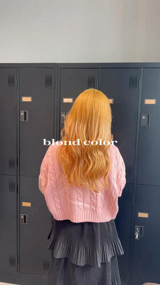 yellow blond 