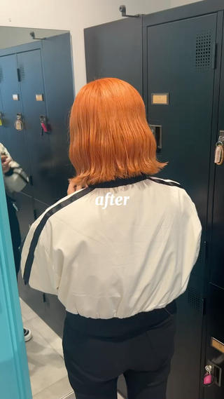 夏に向けてハイトーンへ
オレンジカラー 