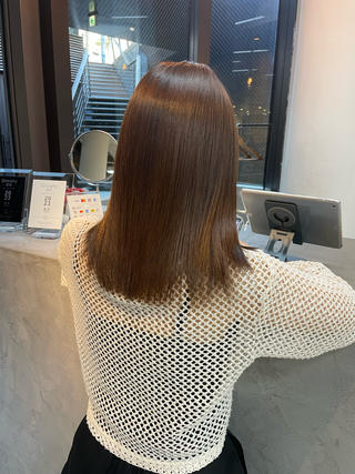 髪質改善トリートメント艶々にサラサラになります 