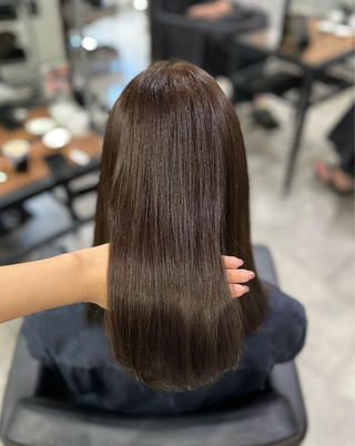 秋にぴったり
アッシュブラウン増えてます 