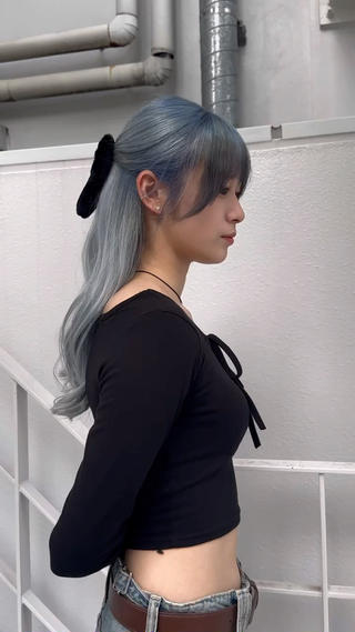 カット & ブリーチ2 & オンカラー & 10stepトリートメント 