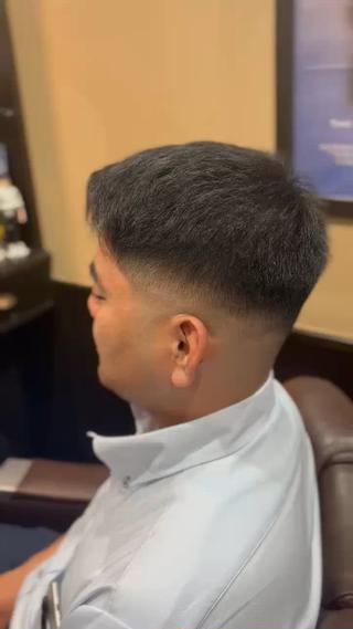 メンズ 與那嶺 瑞利のヘアスタイル