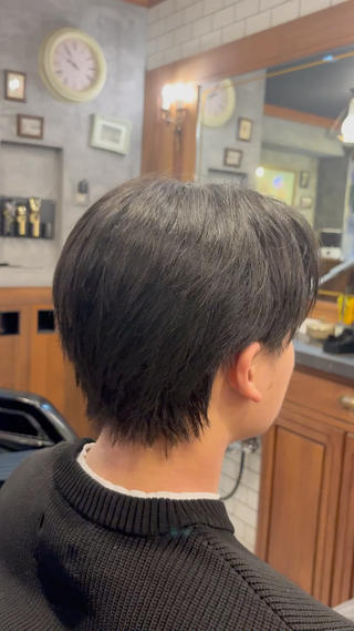 ミディアム BARBER BAR SAWAS所属・高澤 ひかるのヘアスタイル