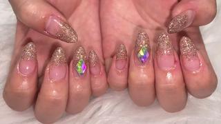 フラッシュネイルグラデーション