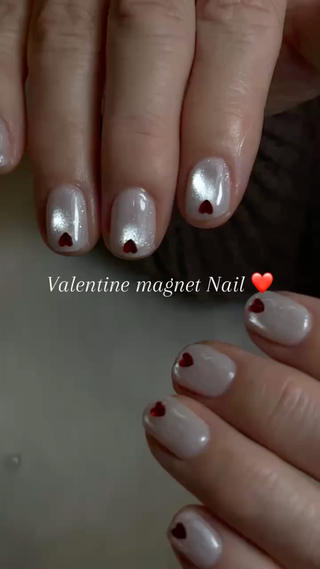 ネイリストHAZUKIの推しデザイン！マグネットネイル 