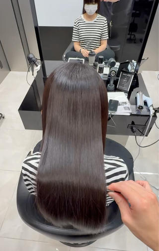 HARUKI MINATO japan 仙台店所属・✨【髪質改善/縮毛 矯正】✨ゆうほのヘアスタイル