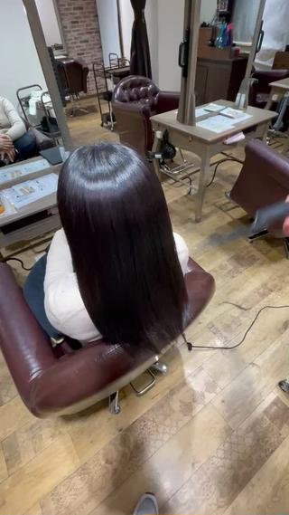 セミロング パーマ ハクア相模大野店(HAKUA)所属・髪質改善&白髪ぼかし スタイリスト近藤宏樹のヘアスタイル