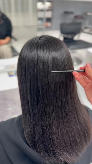 ミディアム sweep天神 kanokaのヘアスタイル