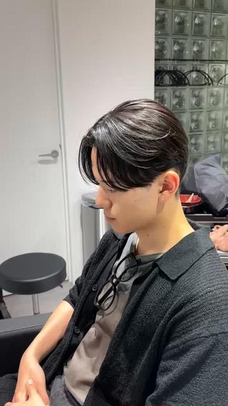 パーマ メンズ メンズ特化 ulus高森蓮のヘアスタイル