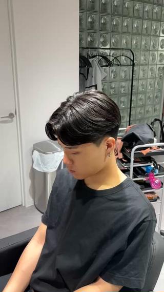 パーマ メンズ メンズ特化 高森蓮のヘアスタイル