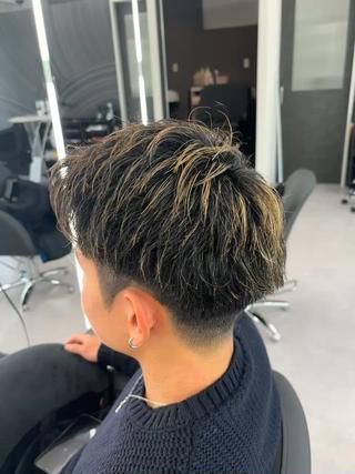 メンズ 韓国ヘア 高森蓮のヘアスタイル