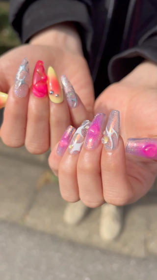 #ジェルチップ#アプレ#apresnails#八千代市ネイルサロン