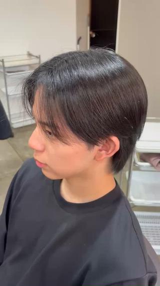 メンズでもストレートできます!